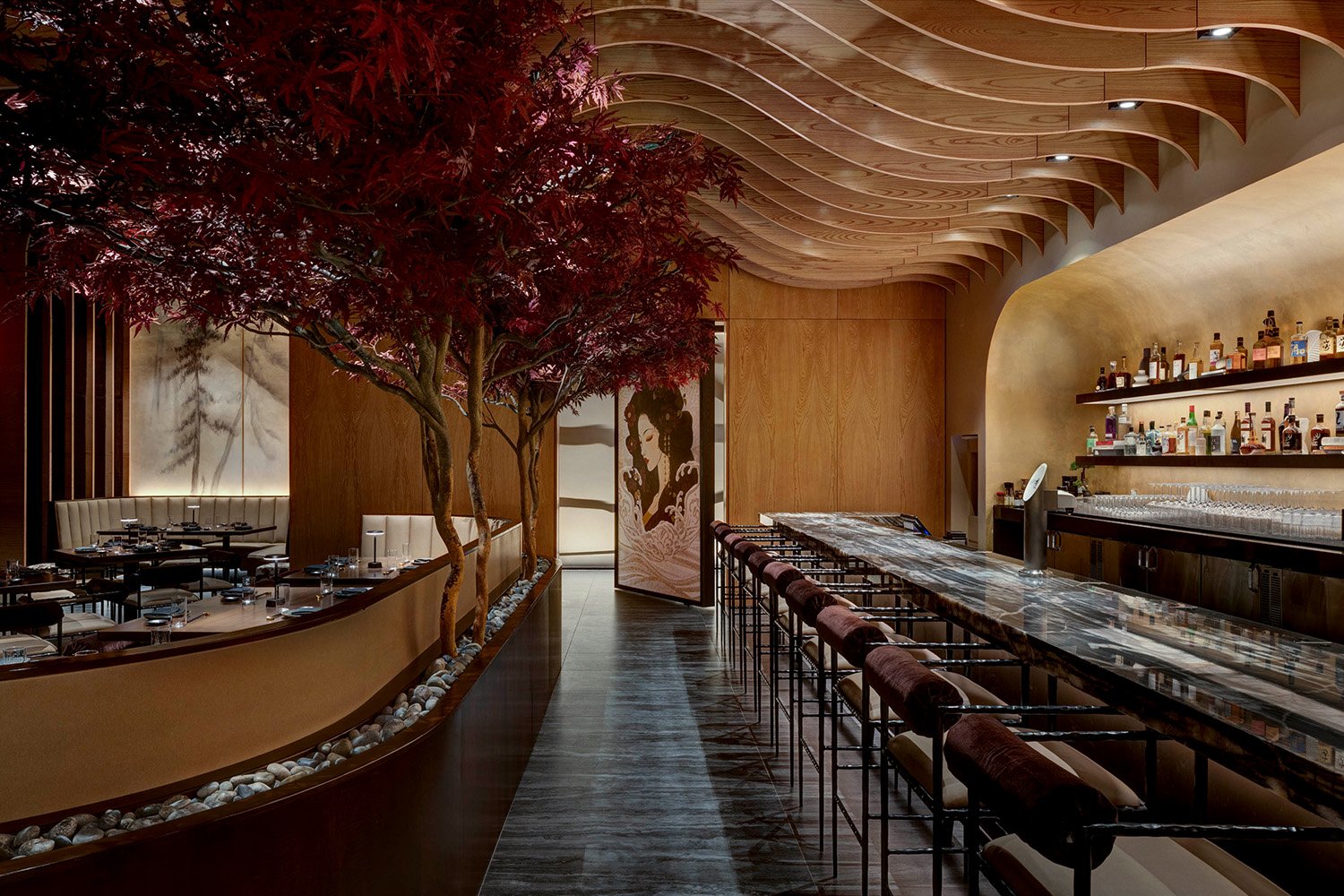 The hotel bar at Lake Nona Impact Forum 2026